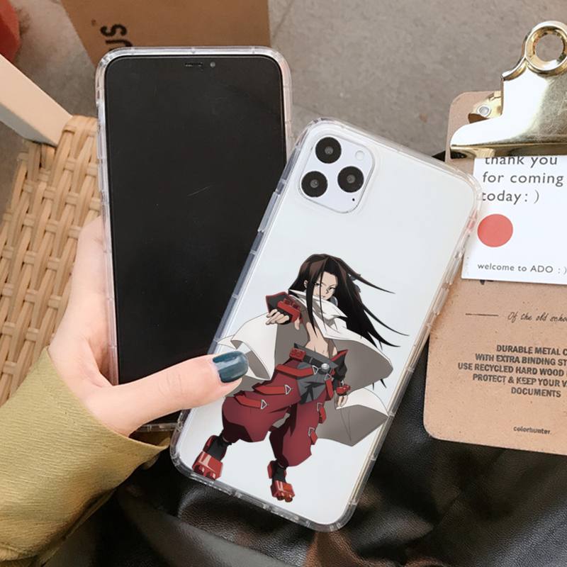 Shaman King Phone Case for iPhone 11 12 13 mini pro XS MAX 8 7 6 6S Plus X 5S SE 2020 XR clear case