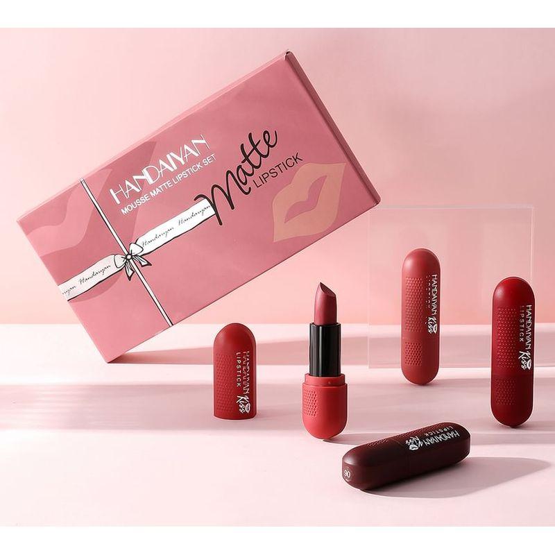 HANDAIYAN - Mousse Matte Lipstick 6 Colors Set
