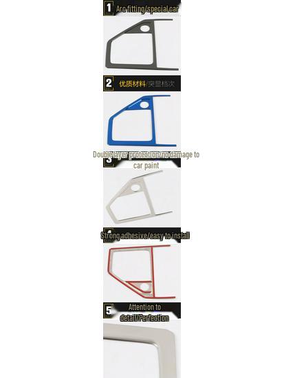 19 Hongguang PLUS Shift Panel and Console Gear Decoration Set