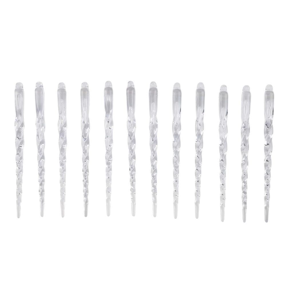 Christmas Tree Decoration Icicle Ornaments Easy To Hang