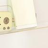 Transparent Floating Shelf Acrylic Bathroom Shelf Modern Wall Mounted Shelf for Perfume Decoration