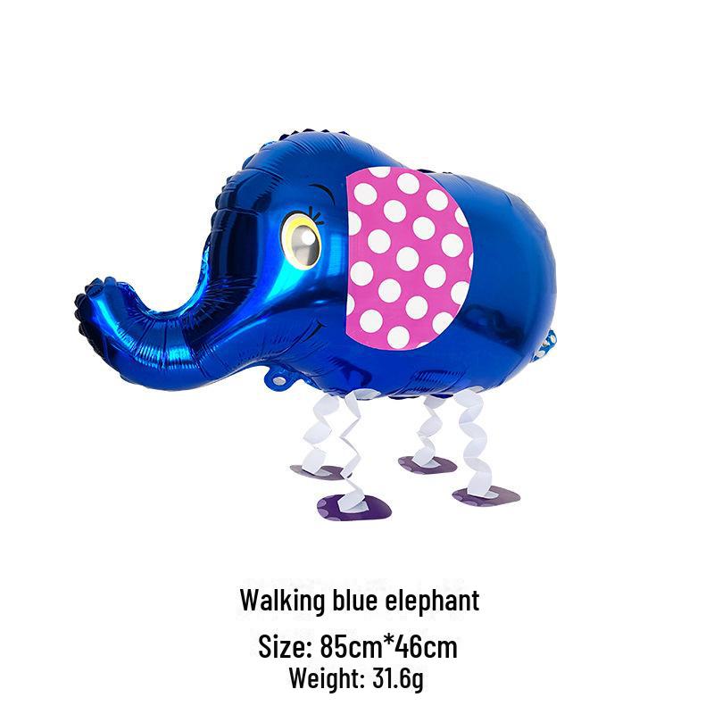 "Internet Celebrity Walking Balloons - Pig, Sheep, and Duck Designs for Night Markets"