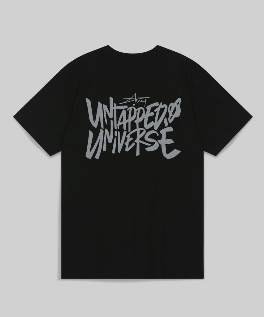 UNTAPPED STUDIO Universe Signature Edition Oversized Short Sleeve T-Shirt 4 Colors