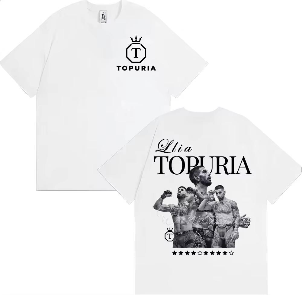 Limited El Matador Ilia Topuria Tshirt Unisexs Clothing Fashion Vintage Short Sleeve Tee Shirts Unisex Pure Cotton Streetwear