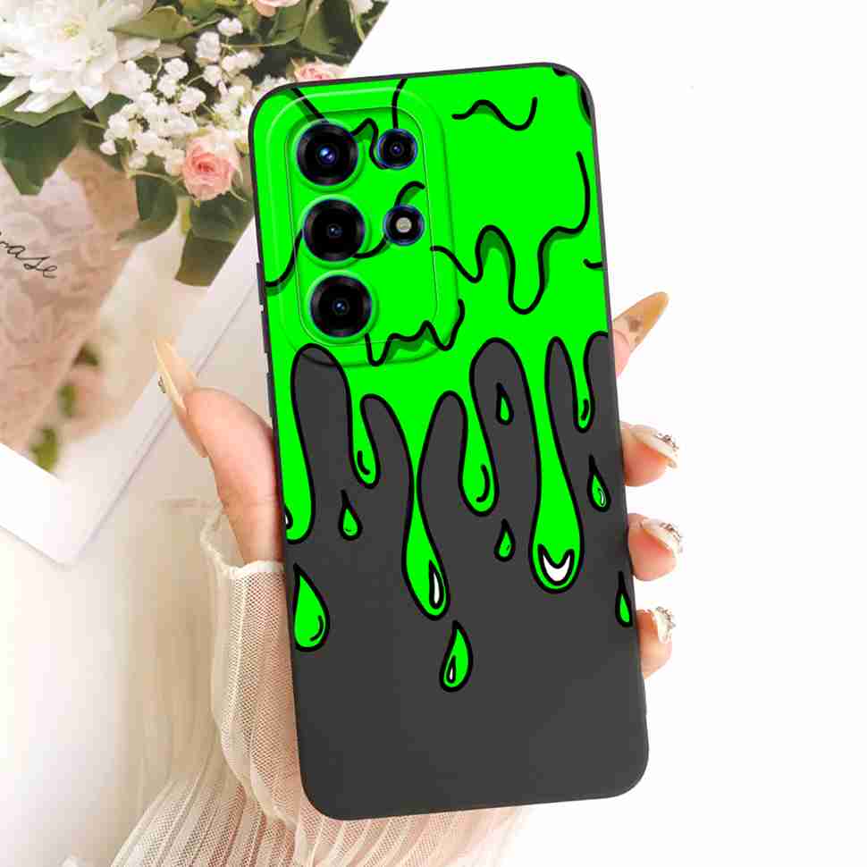 For Itel S26 Ultra Case Floral Silicone Soft Casing New Shockproof Back Cover For Itel S26 Ultra / Super 26 Ultra / S688LN Cover
