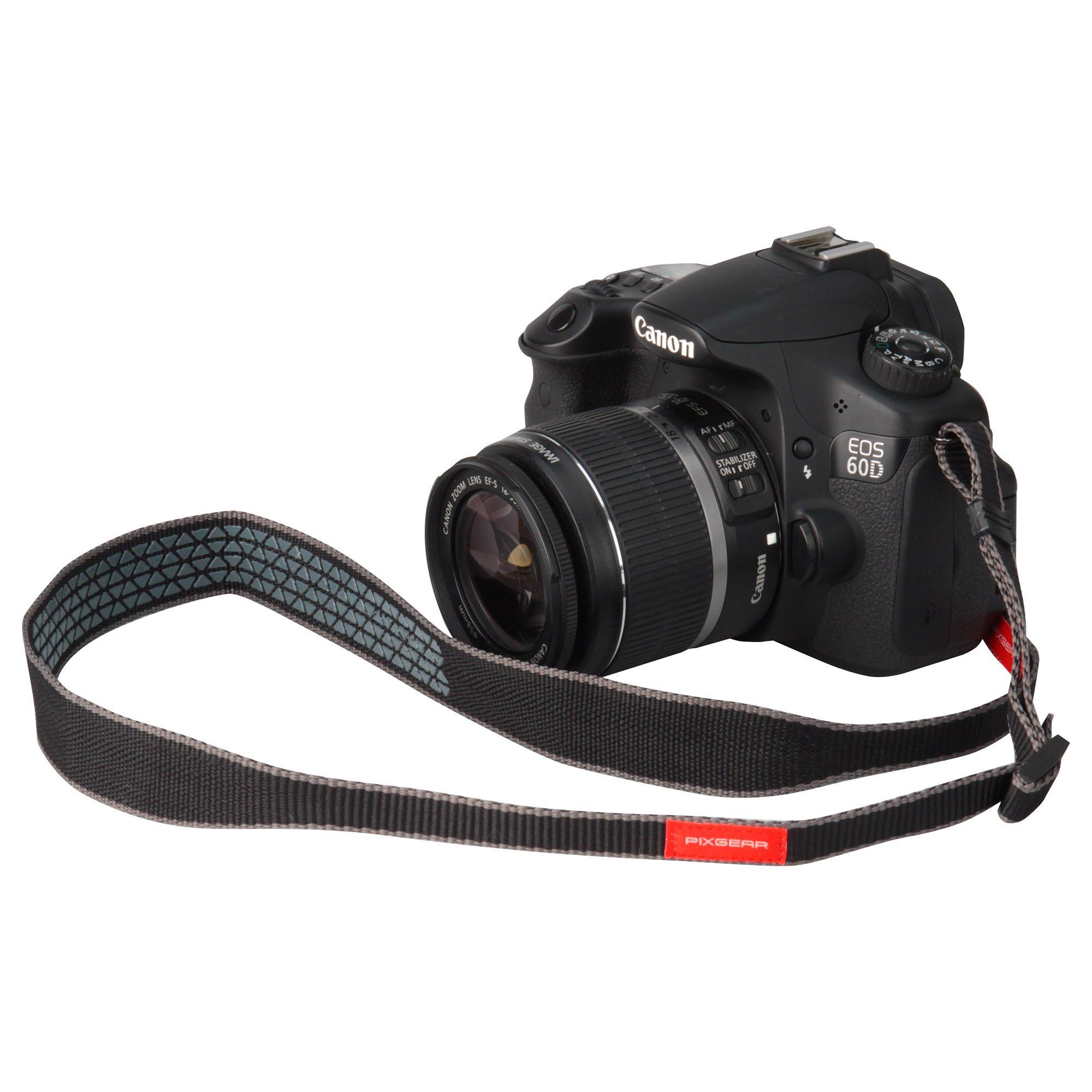 Hakuba Camera Strap Tapered 25mm Wide Black Flexible and Easy to Wrap DSLR Mirrorless