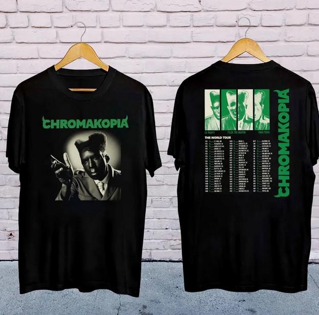 2025 Tyler the Creator Chromakopia Tour Shirt Graphic Tyler the Creator Shirt L
