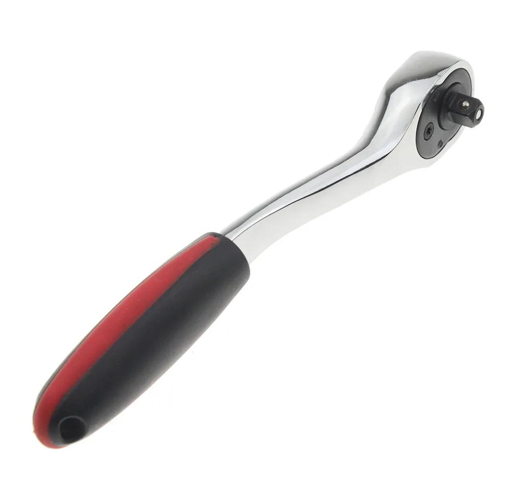 

High Torque Ratchet Wrench 72 Teeth Cr-V Socket Quick Release Square Head Spanner Socket Drive Hand Tools
