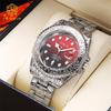 Casual and Fashionable Men Watch Retro Carved Business Quartz Watches Light Luxury Clocks Gifts Watches for Man