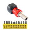 Screw Driver Ratchet Wrench 11PCS Anti-slip Handle