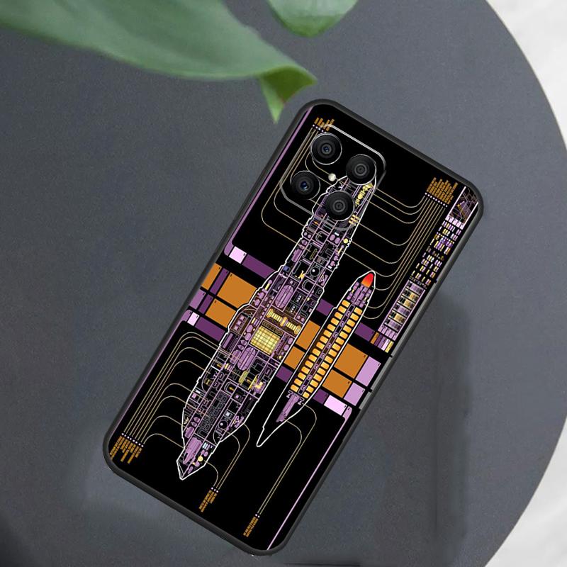 Stars And Treks Case For Huawei Honor X7 X8 X9a 50 70 P40 P30 P20 Lite P50 Pro Nova 5T P Smart 2019 Cover