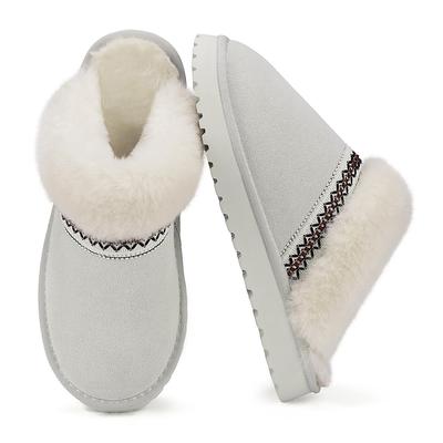 Mishansha Room Warm Winter Perfect for Balconies and Outdoors Women's Shoes, Indoor/Outdoor Wear, Durable, Stylish, Thick-Soled, Non-Slip Slippers,