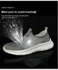 Men's Breathable Mesh Slip-on Loafers: Non-slip, Soft Sole, Casual Shoes for Dad