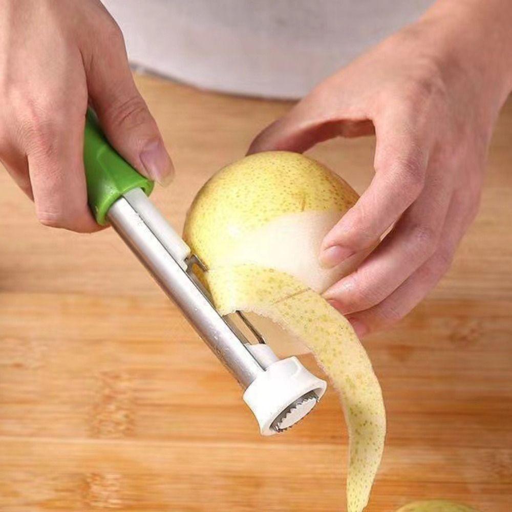 2 in 1 Fruit Core Remover Telescopic Fruit Pitter Kitchen Gadgets Core Removal Tool  Home Kitchen