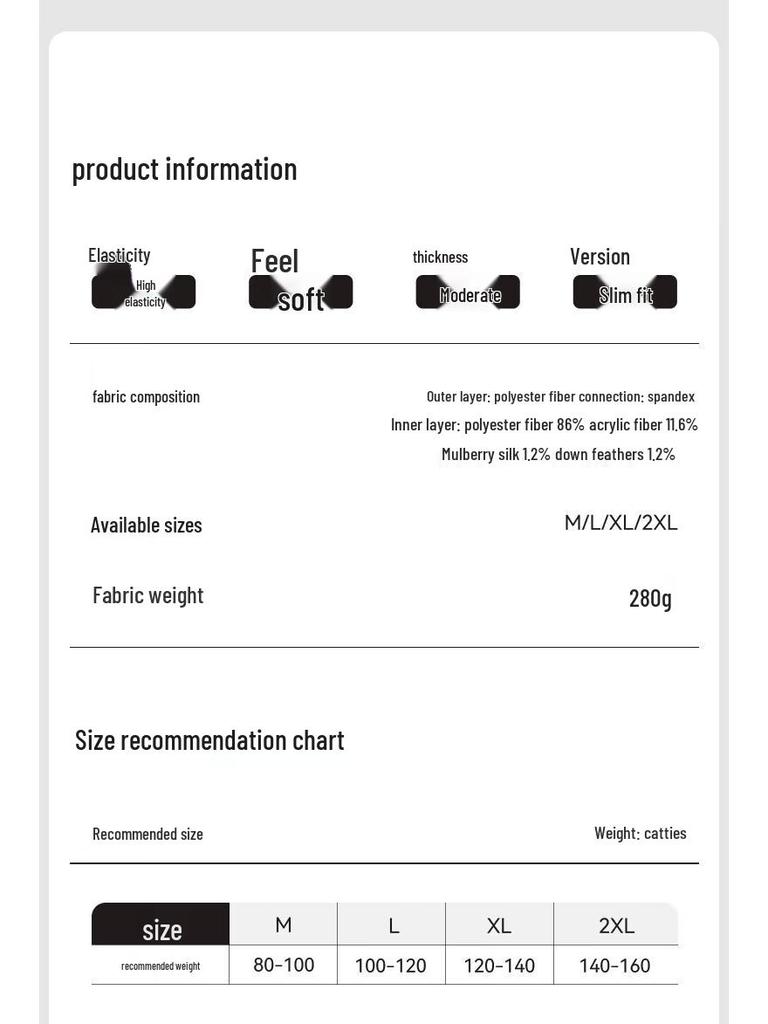 MIIOW Women's Mid-High Collar Thermal Underwear Set