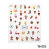 New Year Nail Art Stickers Bronzing Year of the Dragon Chinese Style Mahjong Cartoon Nail Stickers Decoration