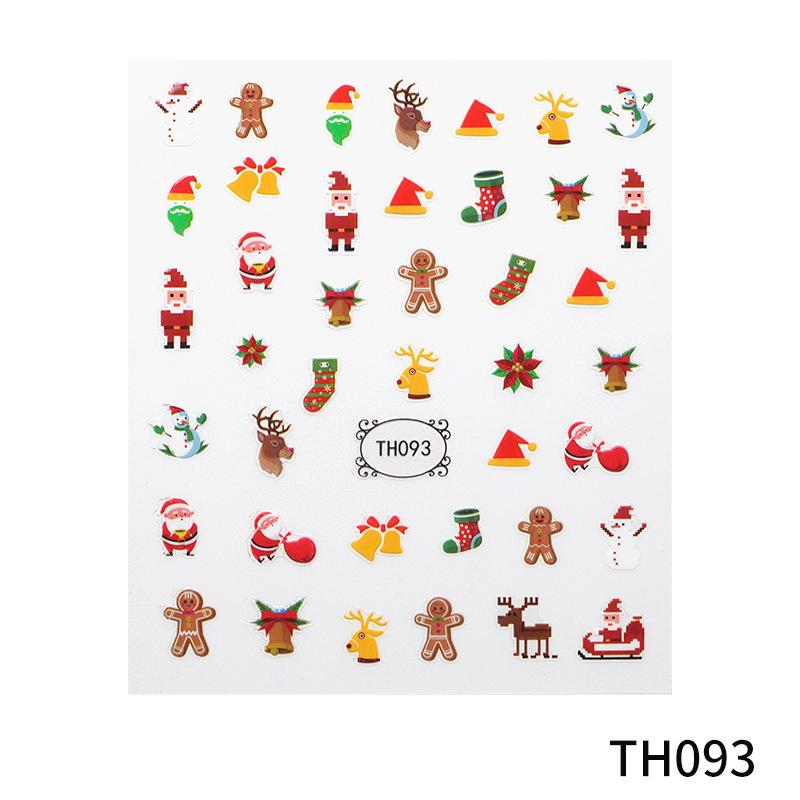 New Year Nail Art Stickers Bronzing Year of the Dragon Chinese Style Mahjong Cartoon Nail Stickers Decoration