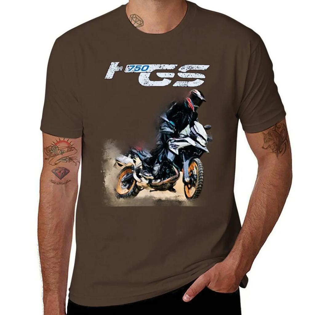 F 750 GS Premium Adventure Big Trail Μπλουζάκι για αγόρια με στάμπα ζώων γρήγορου στεγνώματος καλοκαιρινό τοπ μπλουζάκια ανδρικά με στάμπα hip hop