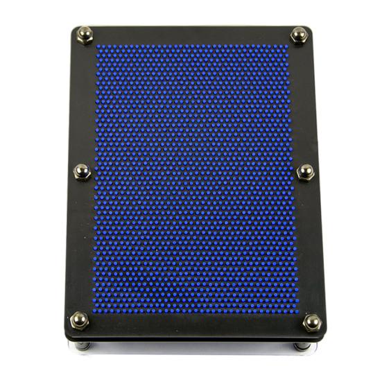 3D pin art senzorická hračka novinka klon ruční model jehlová hračka plastová fidget dlaňová deska pro domácí dekoraci stolu narozeninový dárek pro děti i dospělé