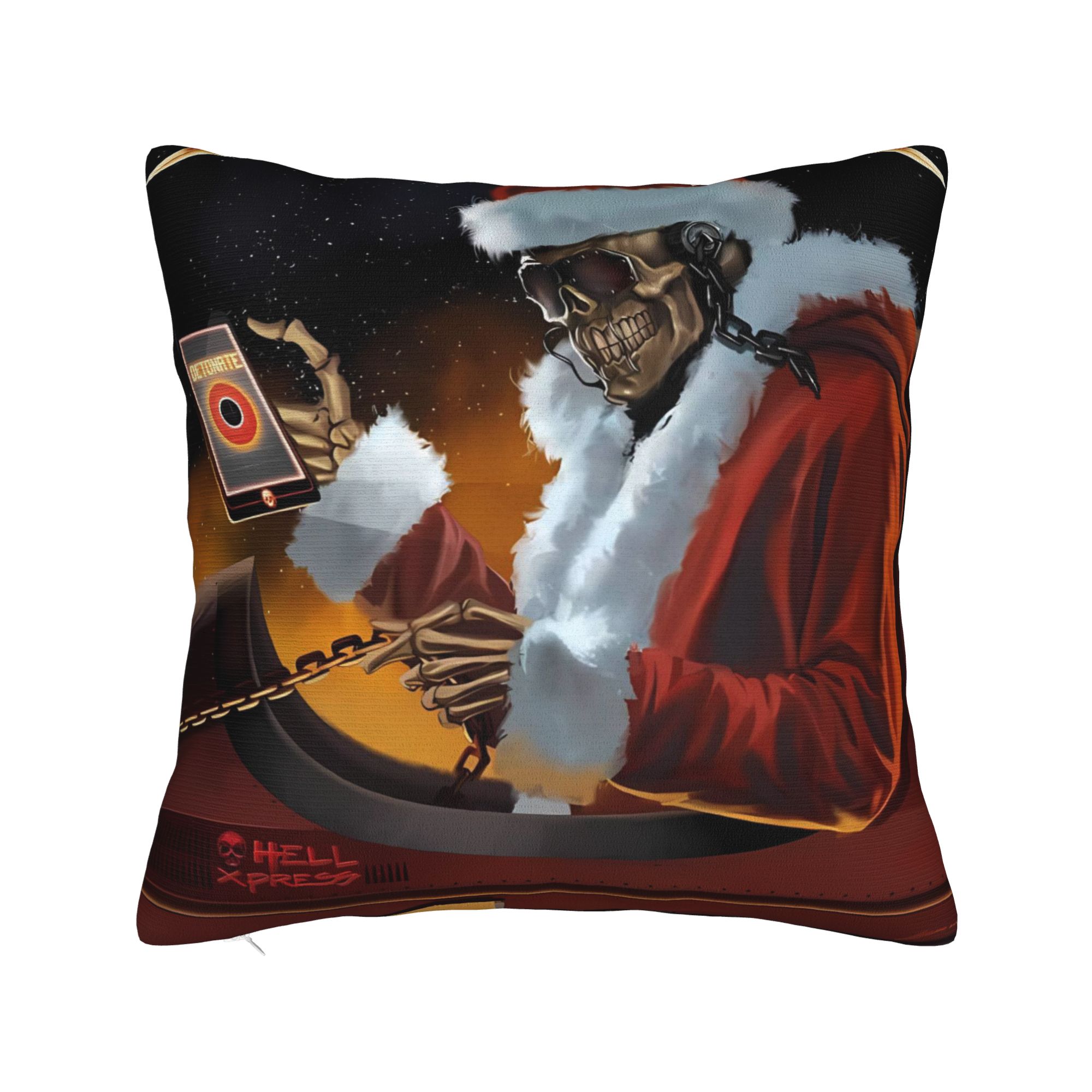 

Megadeths Band Art Pillow Cover Square Cushion Cover Fashion Pillow Case For Chair Sofa Home Decor 12x12Inch