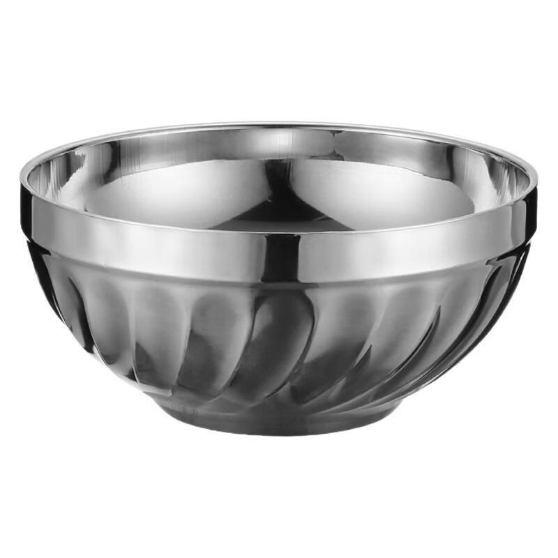 Cmaos 16cm Kids' Double-Layer Insulated 304 Stainless Steel Bowl (3-Pack)