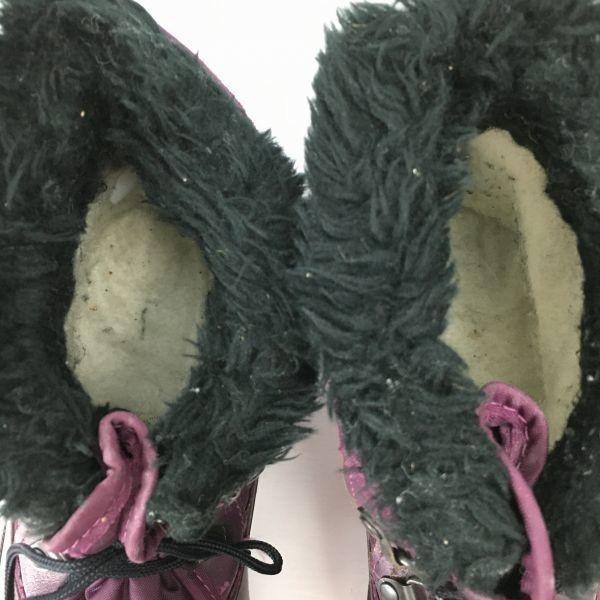 SOREL Vintage Canada Snow Boots Lined Purple size 7 25.0(USED)