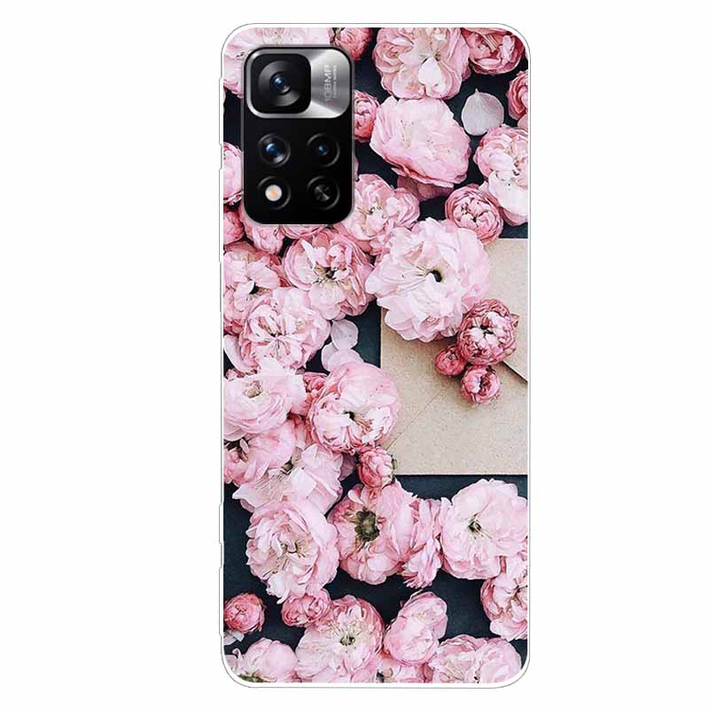 Custodia Per Xiaomi Redmi Note 11 Pro+ 5G Cover Silicone Morbida Cover Posteriore Per Redmi Note 11 Pro Plus 5G Fundas Globale Carino