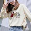 Heat transfer leopard heart tree heat pressing application patch clothes, clothes self-adhesive shirts, hats, clothes badges, clothes patches