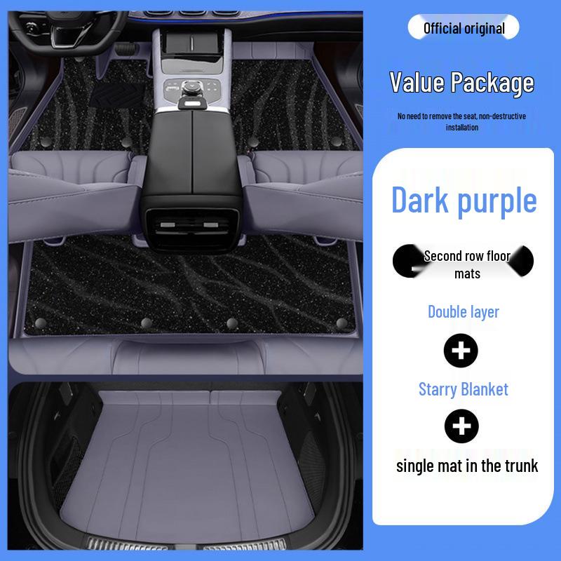 Covorașe de podea din piele ecologică Chery Tiggo 9 Protecție completă