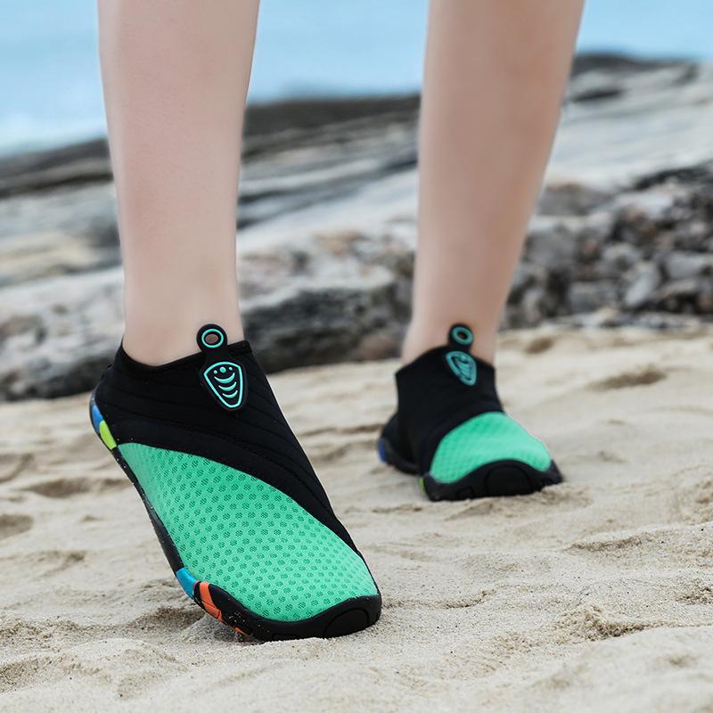 Strandschuhe Schwimmschuhe Tauchen Outdoor Barfuß Weiche Sohle Bachwanderung Schuhe Barfuß Schnorcheln Watschuhe