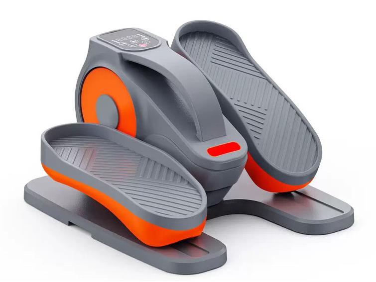 Electric Mini Elliptical Stepper - Remote-Controlled Fitness & Rehabilitation Equipment for Office or Home Workout