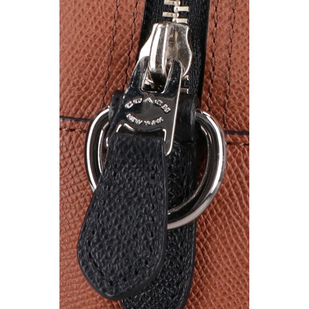 Coach [Stan Bardzo Dobry] 71637 Hudson Torba na Ramię Crossgrain 2-w-1 Torba biznesowa teczka BrązowyUżywany