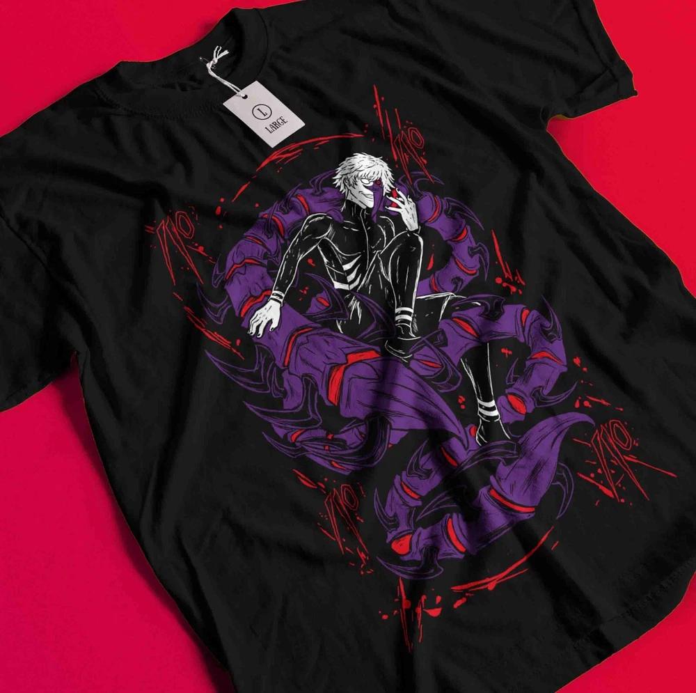 Tokyo Ghoul Tshirt Ken Kaneki Shirt Juuzou Suzuya Tshirt Touka Kirishima Horror S