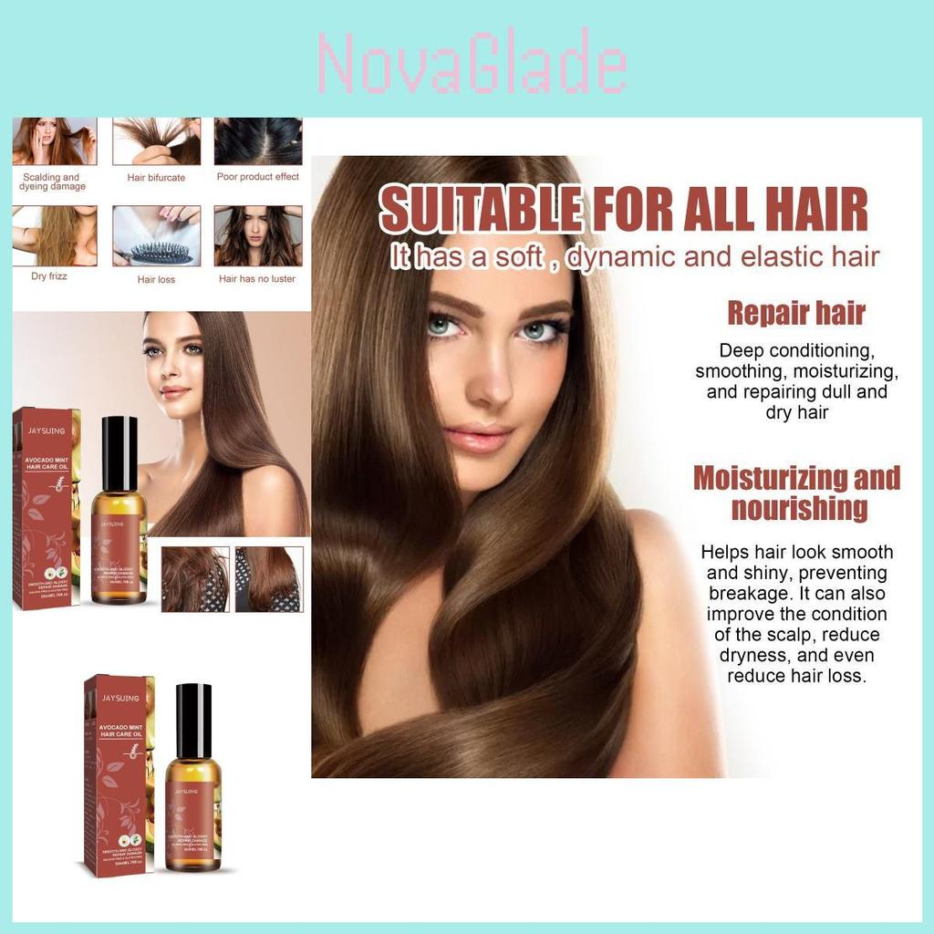 Jaysuing Hair Oil For Nourishing Damaged Hair With Moisturizing And Soothing Properties