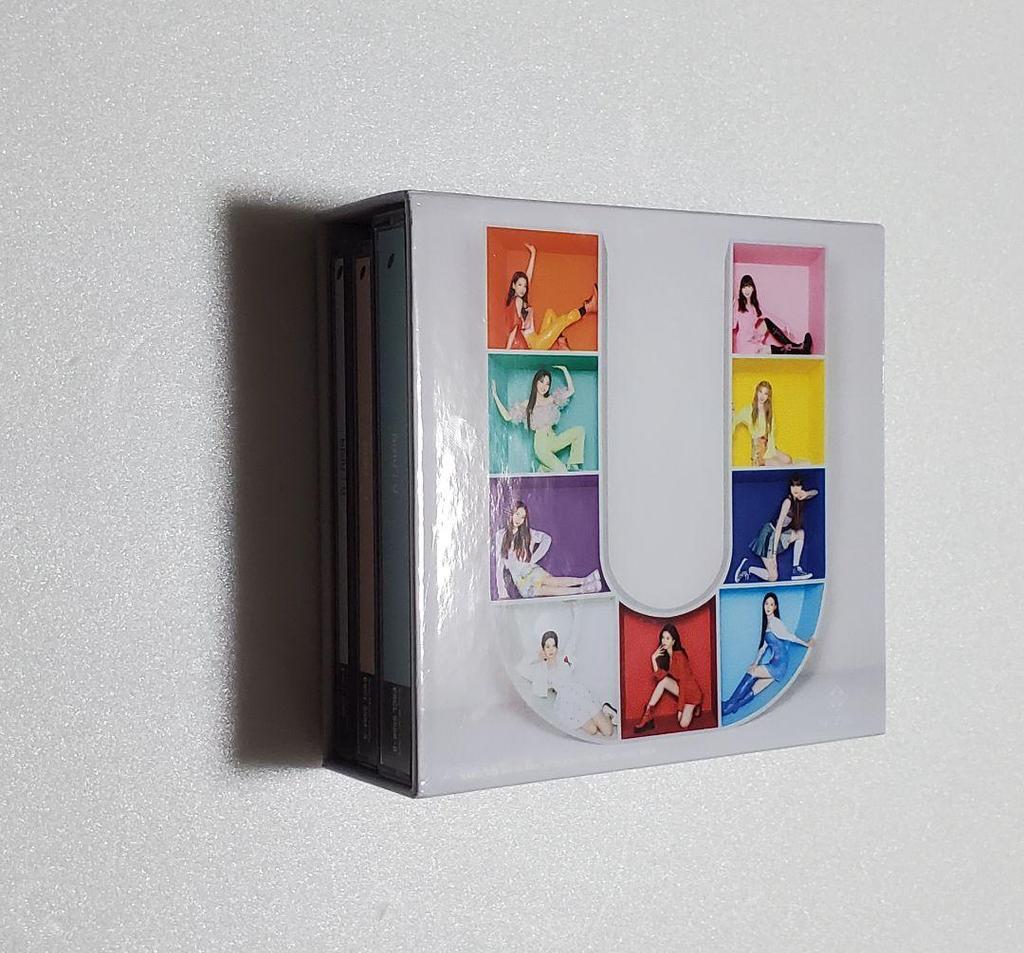 [USED] NiziU 1st Album U First Press Limited Edition 3 Types with Storage Box A Edition B Edition Regular Edition