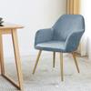 High Arm Chair Cover Super Soft Velvet Elastic Dining Chair Slipcovers Chair Seat Protector For Dining Room Home Decor