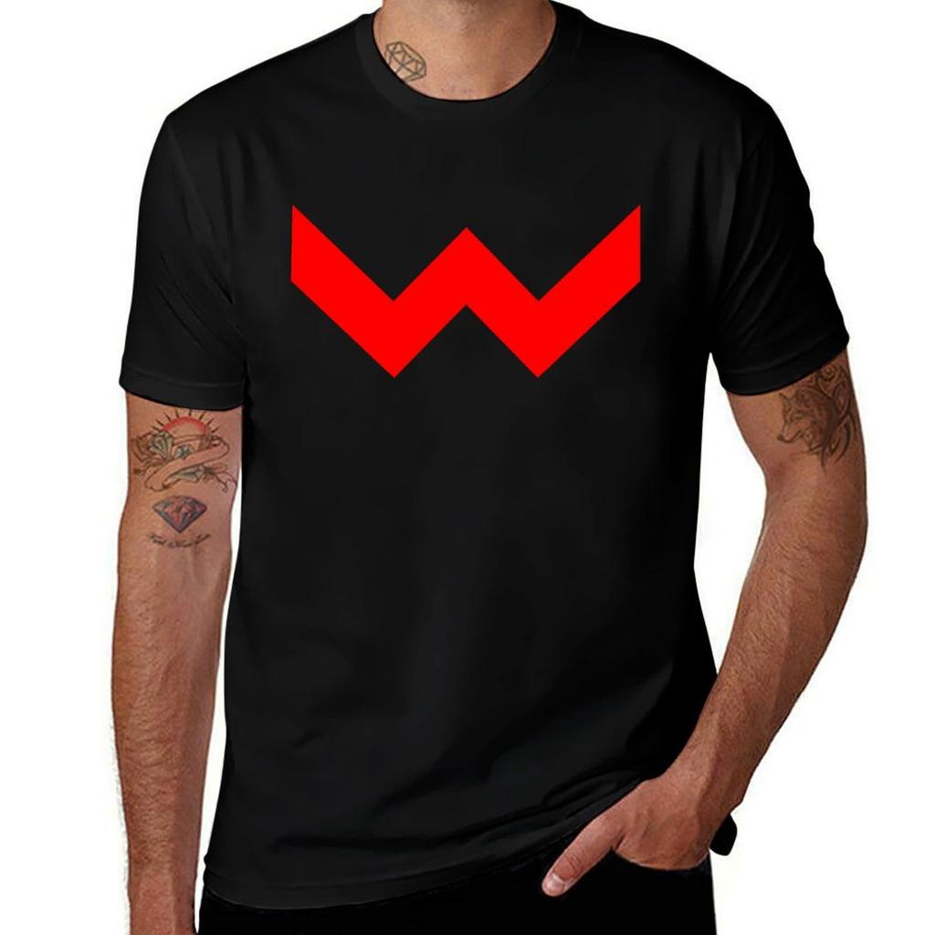 Wonderful W Tshirt Basic Daily Outfit Short Sleeve Tee Tshirt