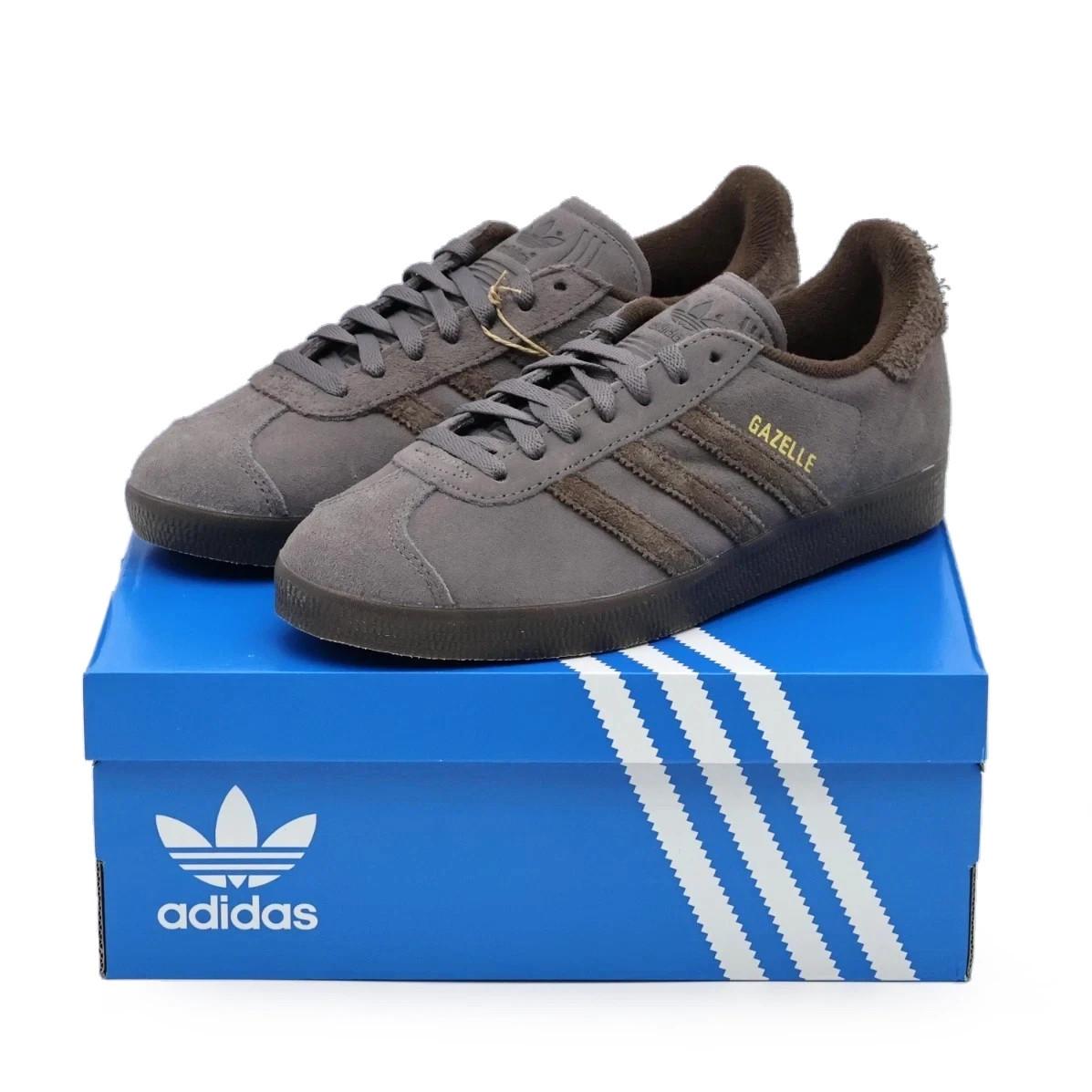 IG2097 adidas Originals Gazelle Charcoal Brown Dark Brown (Men s) 10
