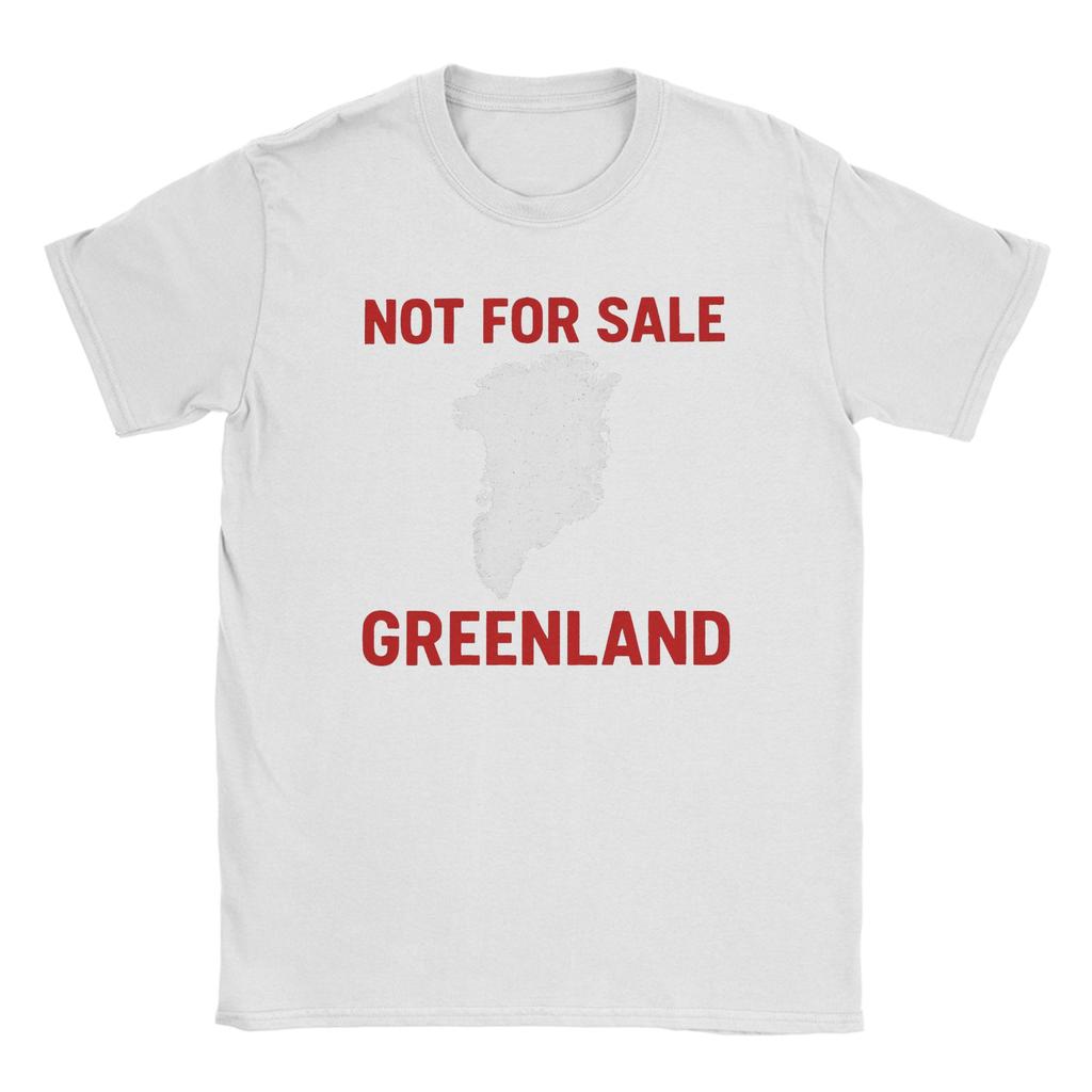 Greenland  Cotton TShirt For Men Summer  Vintage T Shirts Comfortable Trending Tee Shirt Big Size Print Tops