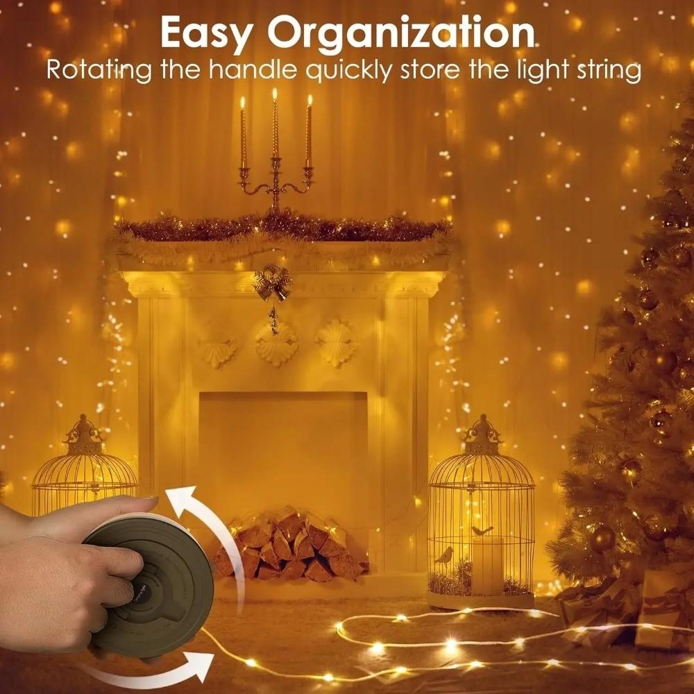 10m/7m Length Camping String Light Waterproof Fairy Lights LED Hanging Light  Outdoor Camping