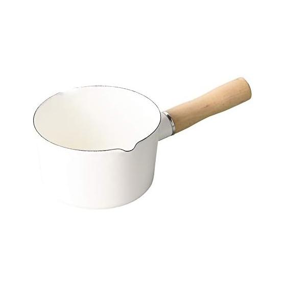 PEARL METAL Молочник Белый 12см Эмалированный Отруби Кухня HB-4440