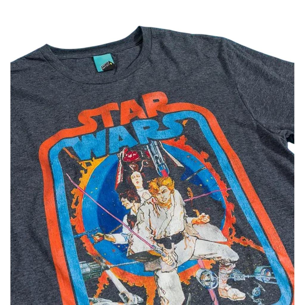 Star Wars Unisex Adult Retro T-Shirt