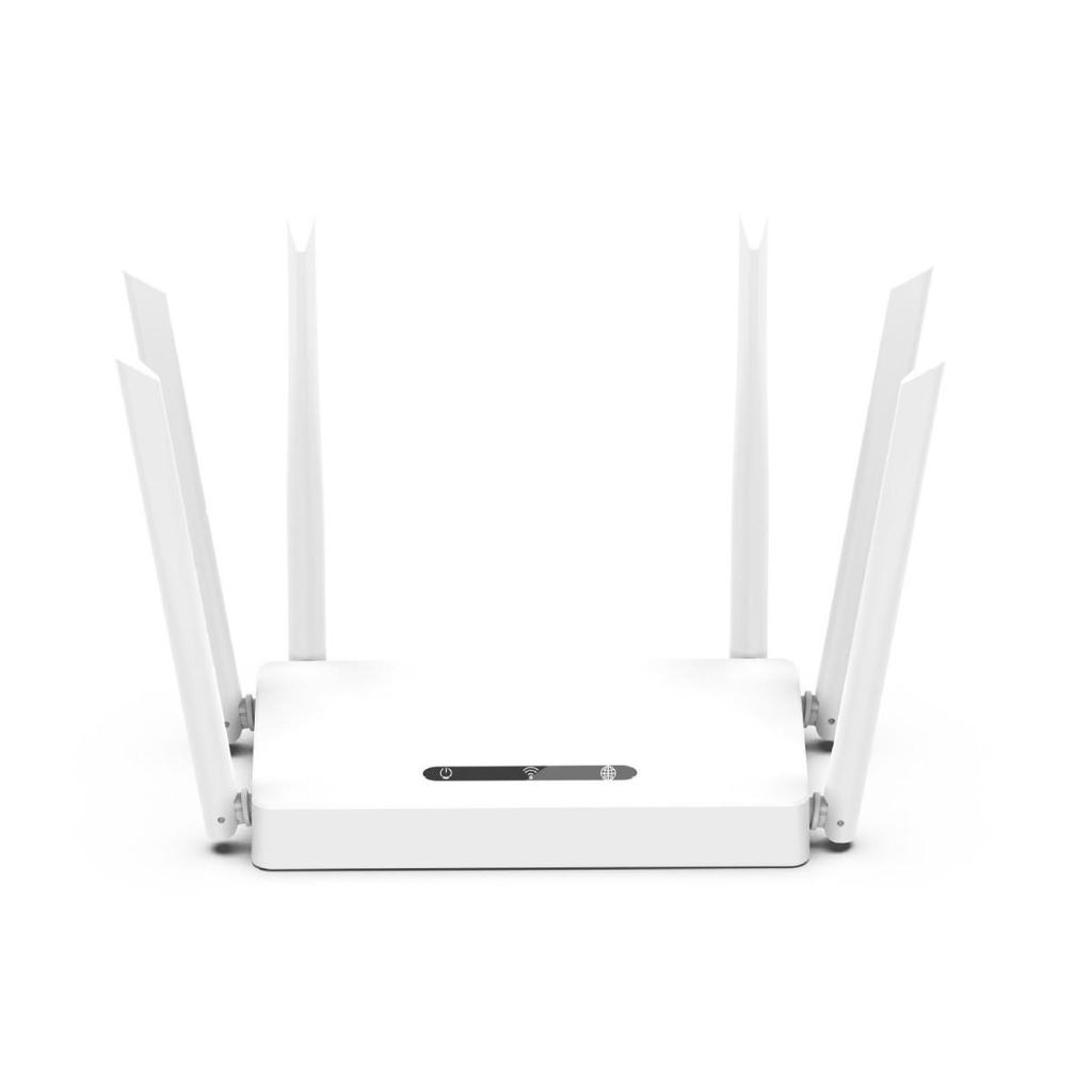 Dual-Band Gigabit Router with Full Gigabit Ports for Home WiFi Networking