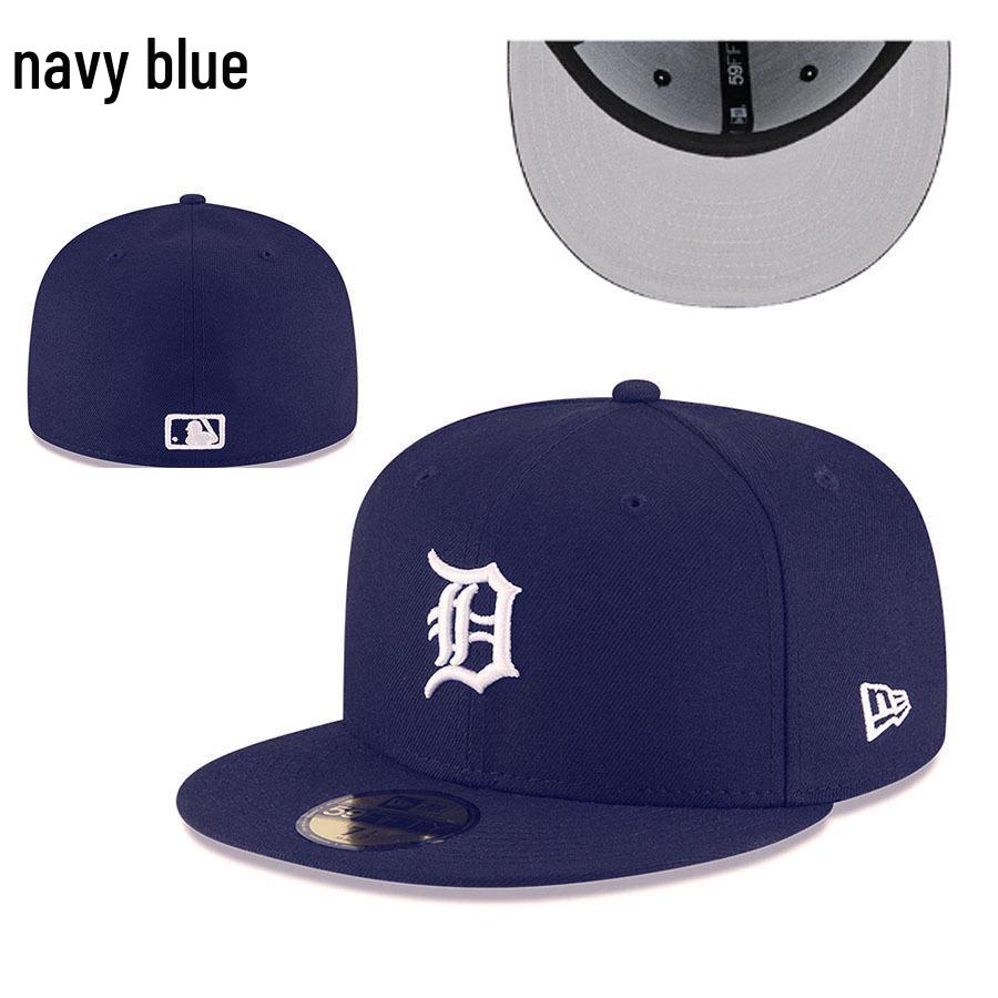 Detroit Tigers Embroidered Flat Brim Baseball Cap