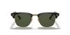 CLUBMASTER FOLDING 0RB2176 Ray-Ban Sunglasses, Black, 51,