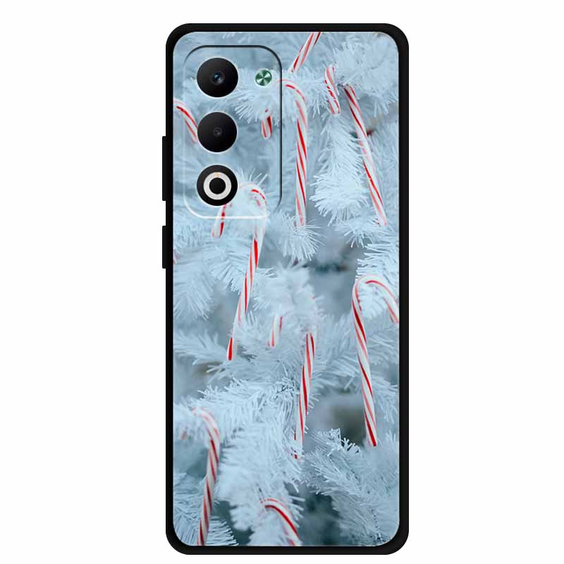 Christmas Phone Case For Oppo A5 5G CPH2735 / A5 4G CPH2727 Christmas Tree Soft Silicone TPU Back Cover Bumper For Oppo A5 Coque