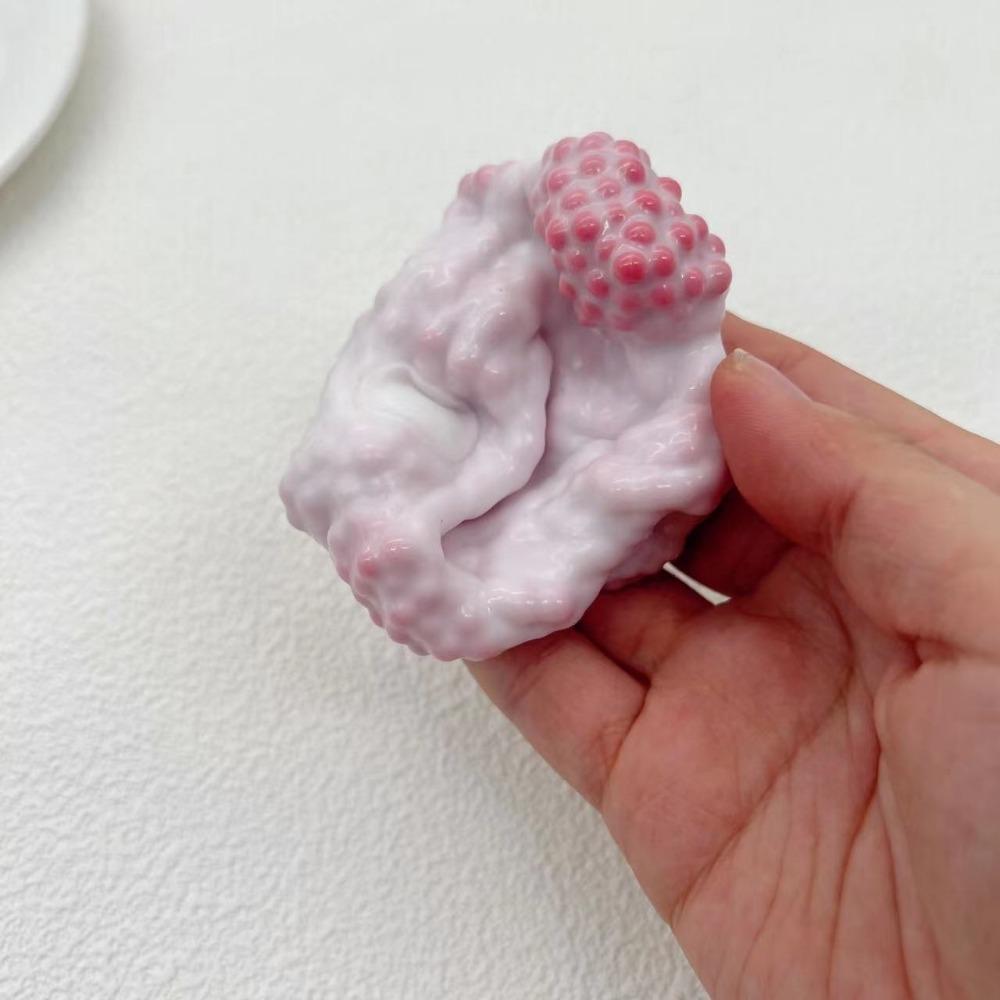 Handmade Beads Squeeze Toy Sticky Feel Stress Relief Ball Funny Fidget Toy Table Play