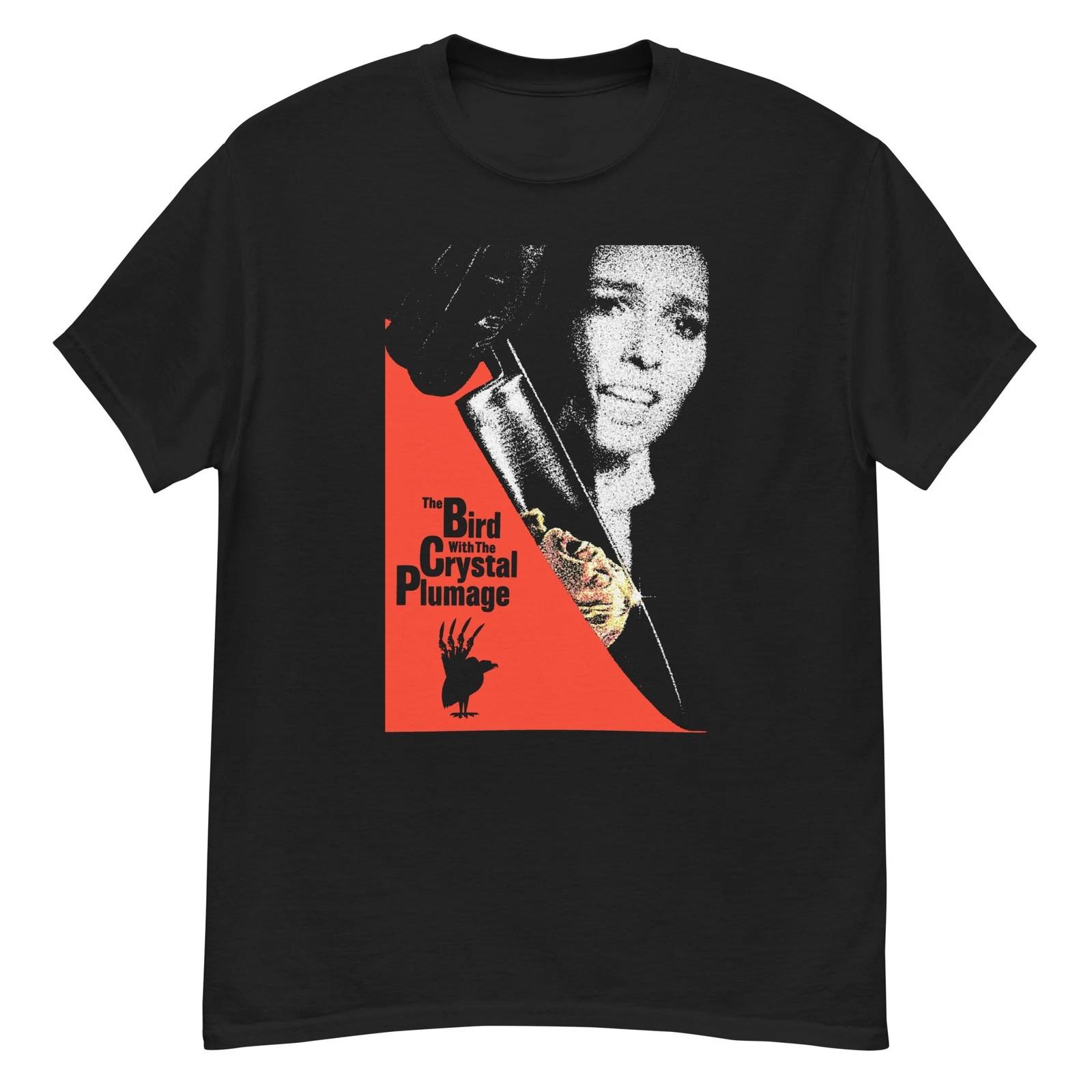 The Bird with the Crystal Plumage cult Dario Argento giallo film fan art t-shirt 4XL