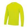 Awdis Just Cool Mens Long Sleeve Cool Sports Performance Plain T-Shirt
