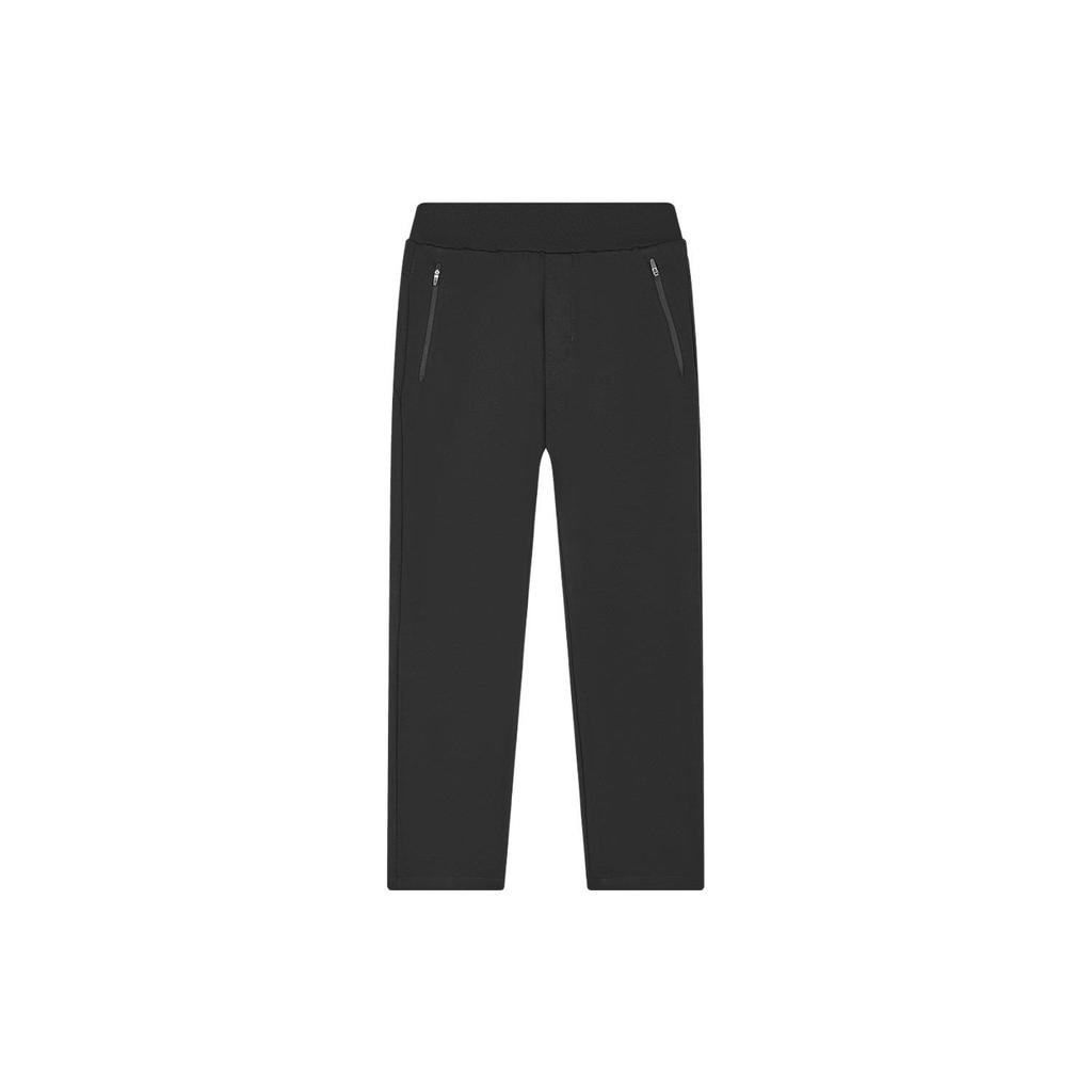 FILA Solid Color Casual Knit Sports Pants Men bottoms Black F11M342602FBK